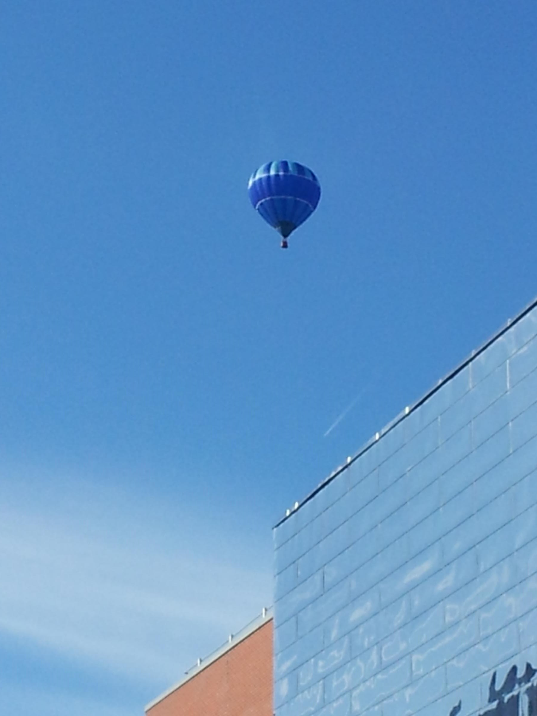 Did you see hot air balloon spotted over Bolton this morning?