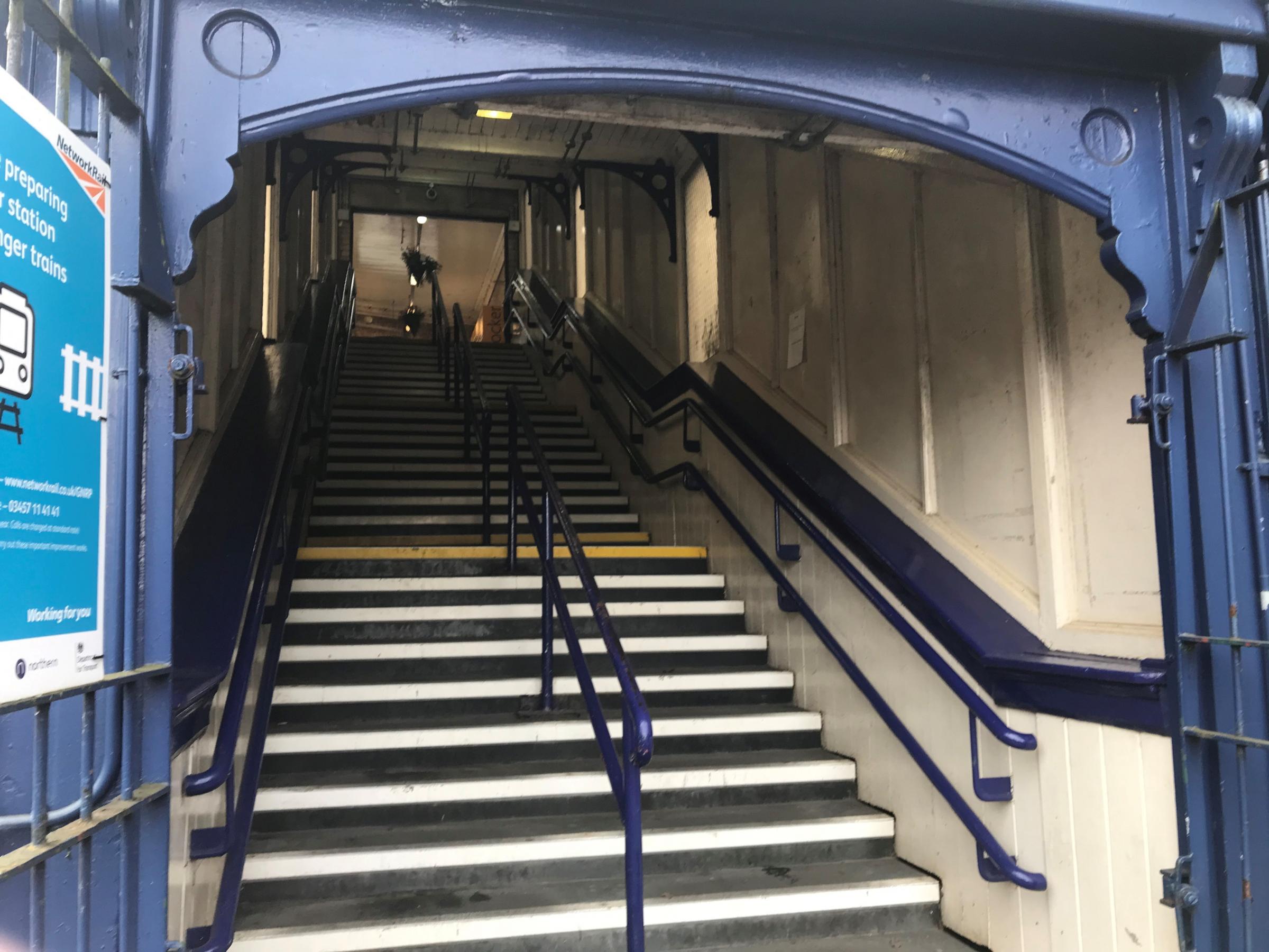 Failing Passengers With Disabilities No Change To Daisy Hill Station Only Accessible By Stairs The Bolton News