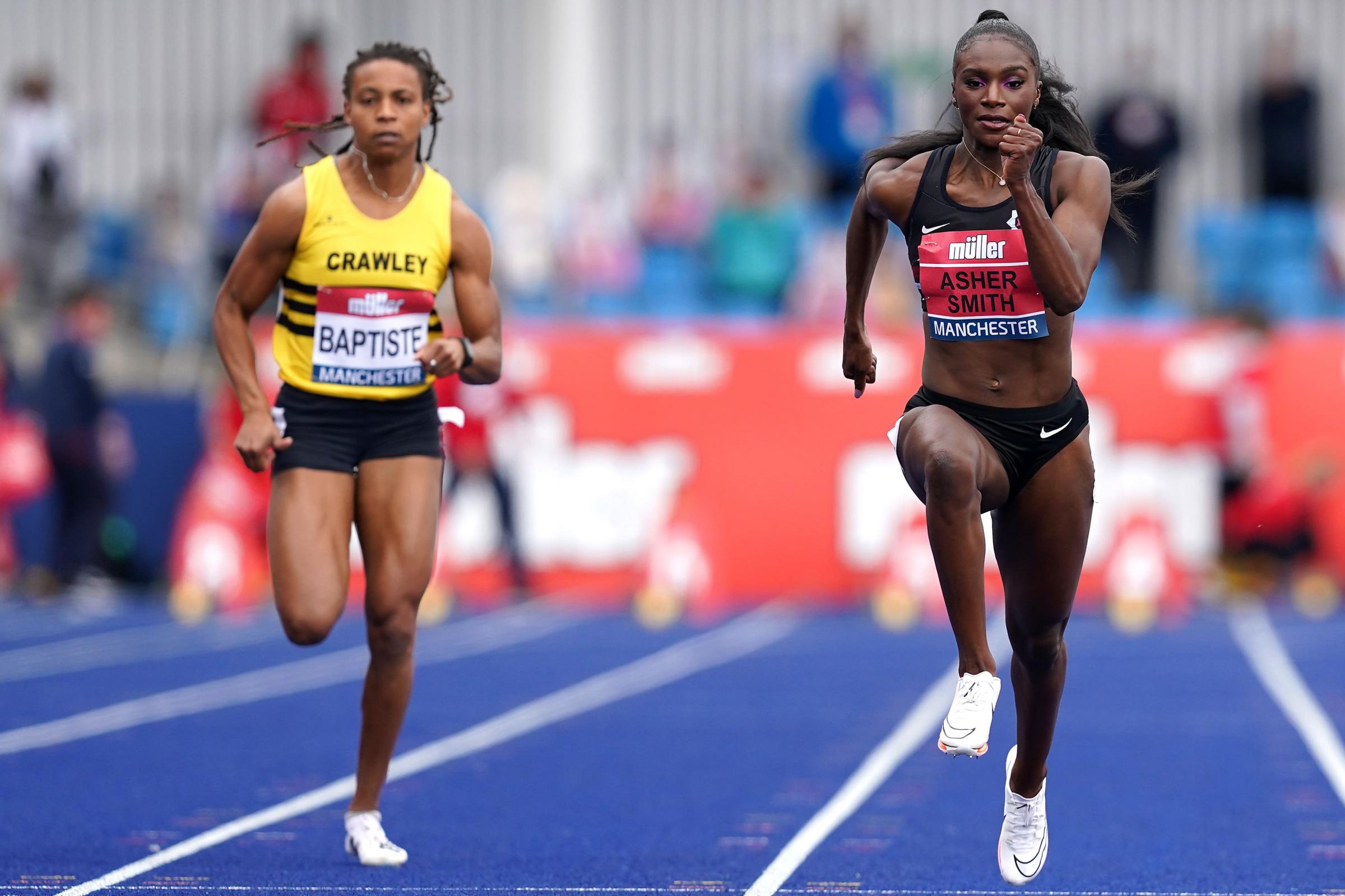 Dina Asher Smith Sets The Pace In Manchester The Bolton News