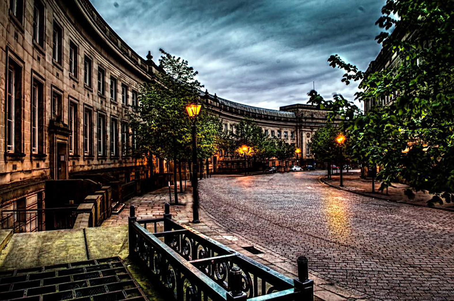 HISTORIC Le Mans Crescent in Bolton. Picture by Peter Shone