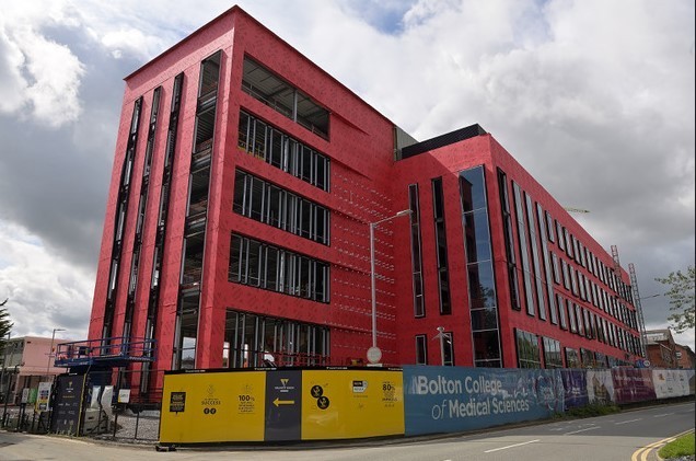 The Bolton College of Medical Sciences (BCMS) is due to open in 2024