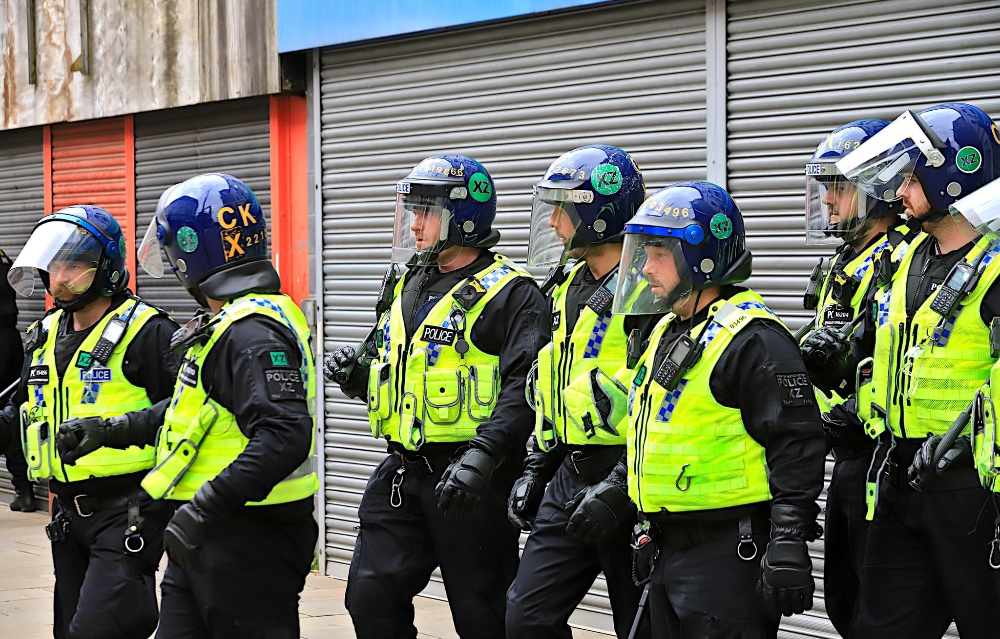 Praise for policing operation as tensions rose during protests in Bolton