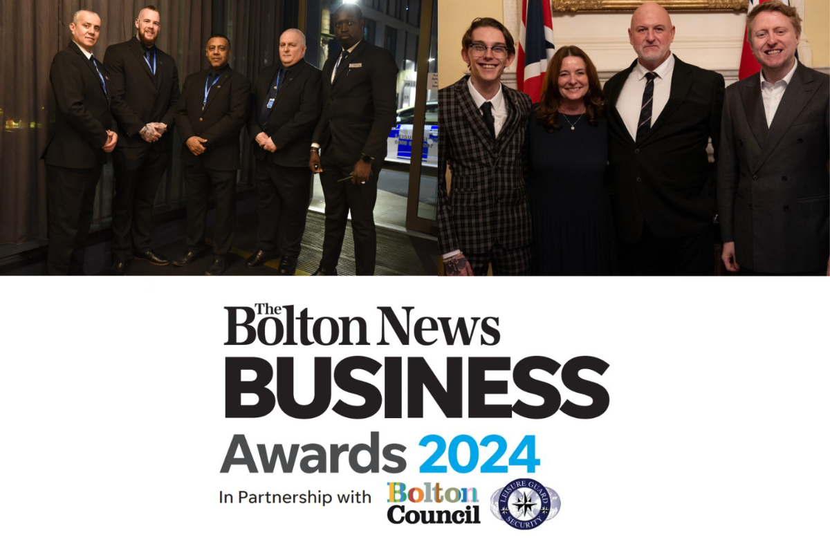 The security company headline sponsoring The Bolton News Business Awards 2024