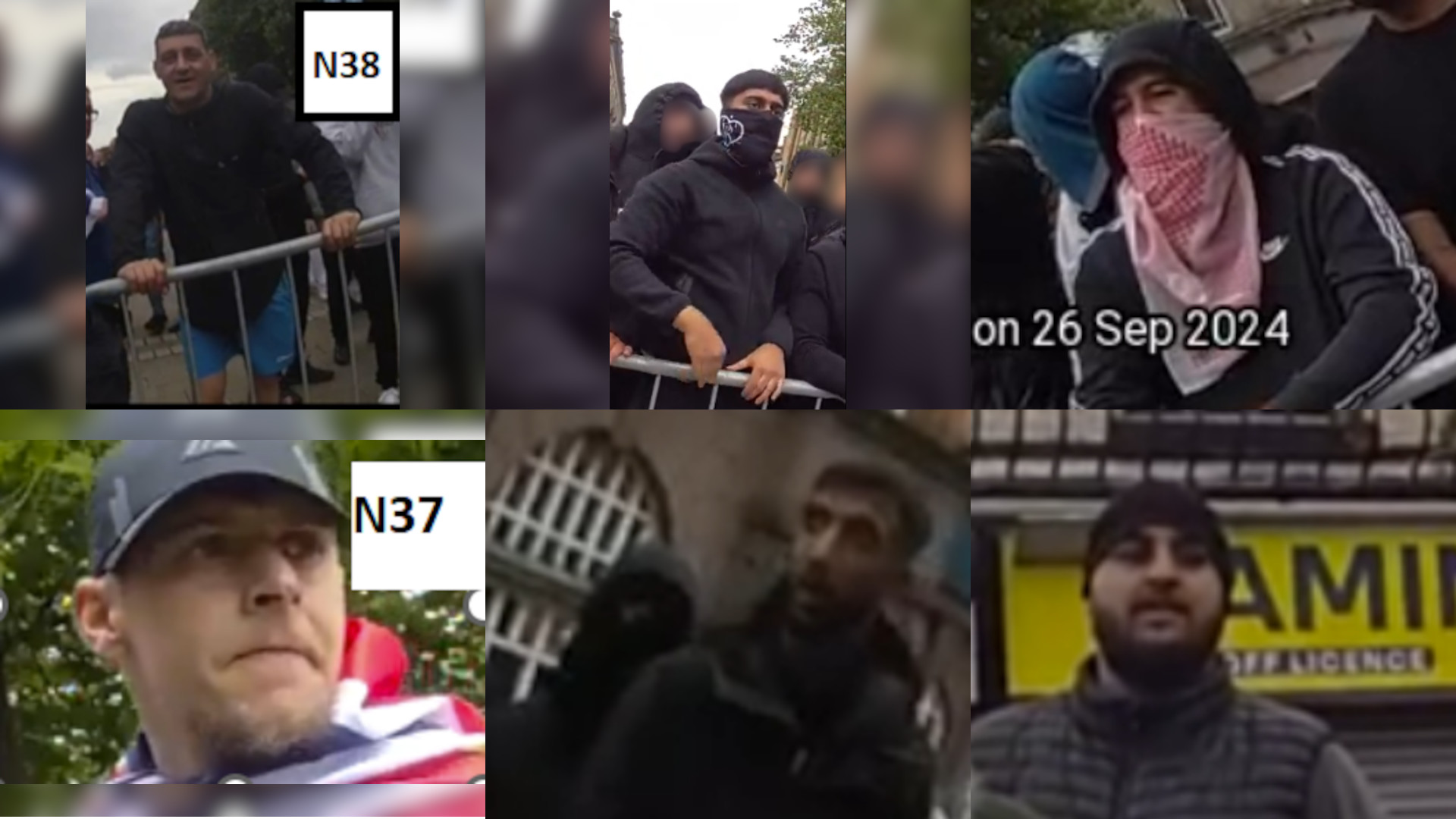 Police want help identifying six more in relation to Bolton riots