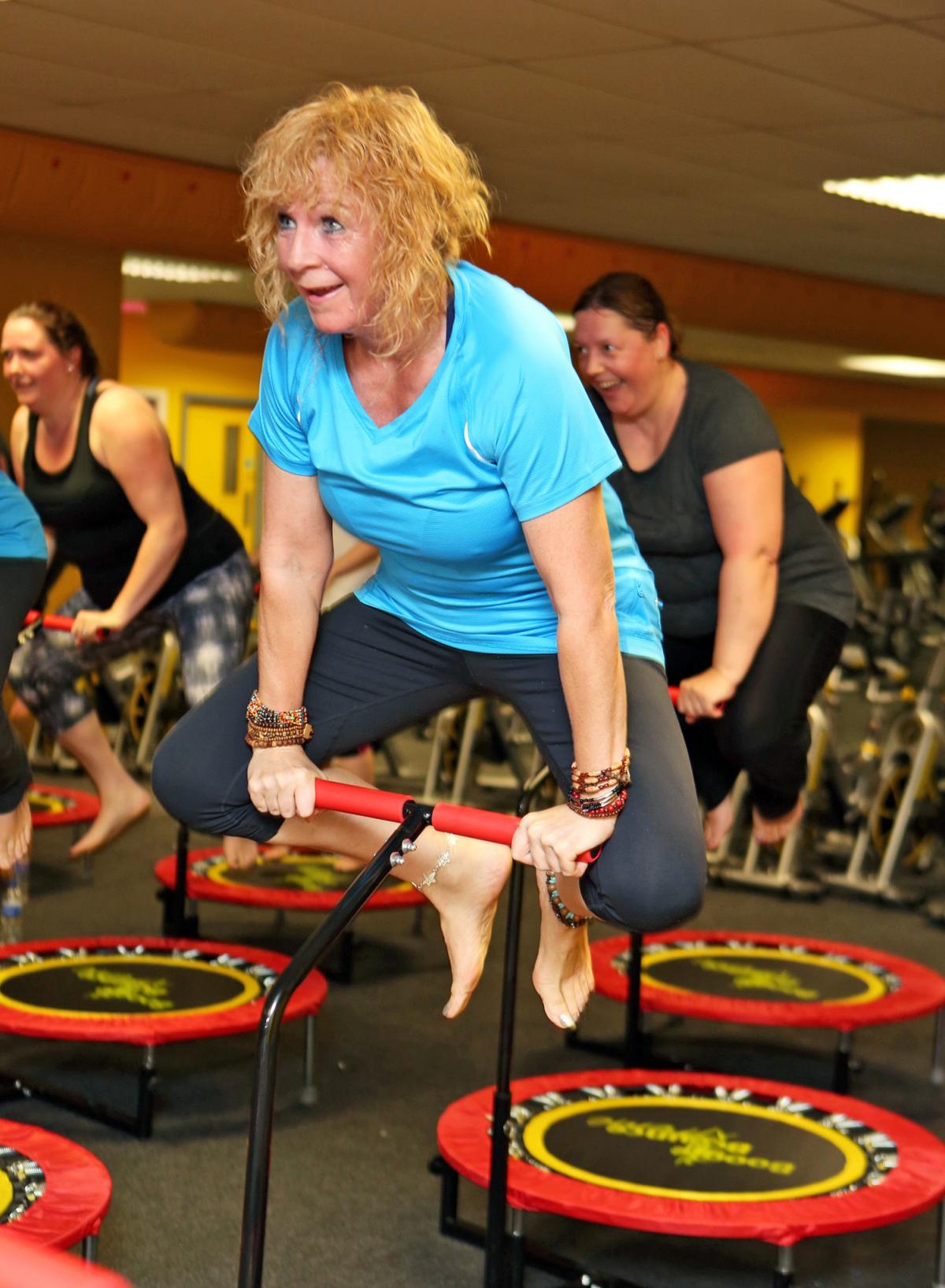 Jump At The Chance To Take Part In Bolton S First Gym Trampoline Fitness Class At Xercise4less The Bolton News